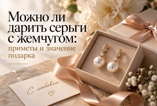 Можно ли дарить серьги с жемчугом: приметы и значение подарка