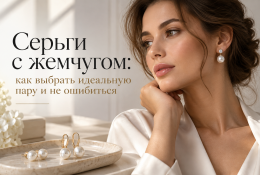 Серьги с жемчугом: как выбрать идеальную пару и не ошибиться